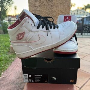 Air Jordan 1 Mid Sneakers (Size 8)